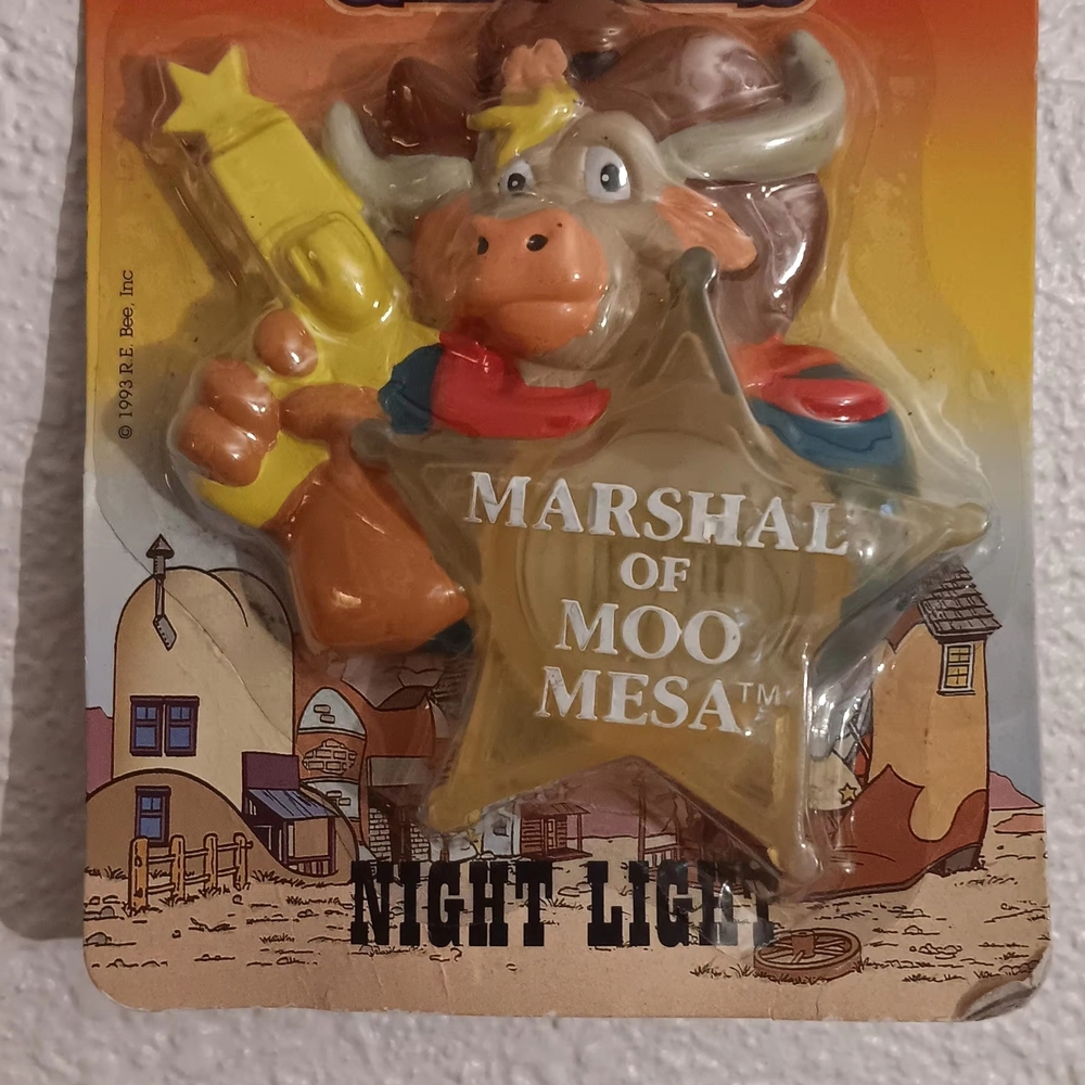 Marshal of Moo Mesa Night Light